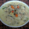 Cooksnap dari Susan Mellyani untuk resep Jantung pisang ayam kuah santan