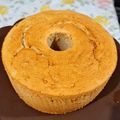 Cooksnap dari rika rayung untuk resep Chiffon Putih Telur (Banana Pandan cheese Chiffon cake)