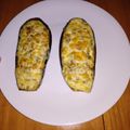 El cooksnap de Cintia Perez cuando hizo Berenjena rellena de atún y huevo.