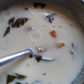Pankti Baxi Desai's cooksnap of when they made ખાટી મીઠી કઢી (Khati Mithi Kadhi Recipe In Gujarati).