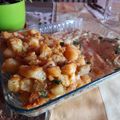 El cooksnap de Natalia Salza cuando hizo Pechugas de pollo con salsa de verdeo y papitas al horno.