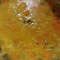 El cooksnap de Paloma Miquelez Gomez cuando hizo Sopa de verduras con lenteja roja y fideos integrales.
