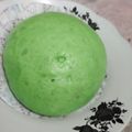 Cooksnap dari Neng Hira untuk resep Bakpau Pandan isi Unti Kelapa Lembut & Menul