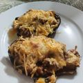 El cooksnap de Karla Garcia cuando hizo Berenjena rellena.
