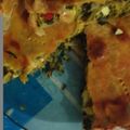 El cooksnap de Zuni Tevez cuando hizo Tarta de verduras con queso.
