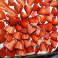 El cooksnap de Sofía Britch cuando hizo Tarta de Frutillas dulce de leche y crema.