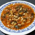 il Rosa Golino quando ha preparato Zuppa di cannellini con verdurine (cicoria, bieta, spinaci)