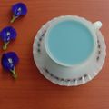 Cooksnap dari Siti Ramlah untuk resep Butterfly Pea Milk
