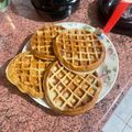El cooksnap de Nicole Hernandez cuando hizo Waffles de avena y plátano.