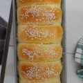 Cooksnap dari ummuHafidz untuk resep Roti sobek metode autolisis lembut dengan oven tangkring