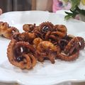 Cooksnap dari Linda Alkamea untuk resep Baby Gurita Bakar Pedas manis