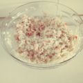 El cooksnap de Marian Del rey cuando hizo Ensalada de arroz al ajillo con thermomix.