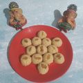 Bhavna C. Desai's cooksnap of when they made રવા કોપરા લાડુ (Semolina Coconut Laddu Recipe In Gujarati).