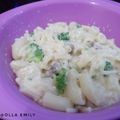 Cooksnap dari Olla Octa untuk resep Spaghety Carbonara with Meat and Veggie (MPASI 1y+)
