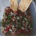 El cooksnap de Lisset cuando hizo Ceviche de pescado.