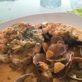 El cooksnap de •Júlia• cuando hizo Merluza con almejas a la marinera.