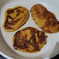 El cooksnap de Alexandra Jiménez cuando hizo Panqueques de avena, proteína.