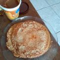 El cooksnap de clari cuando hizo Panqueques de avena.