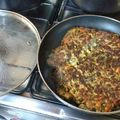 El cooksnap de Raul Silva cuando hizo Tortilla de acelga.