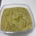 El cooksnap de Débora Cantero Martínez cuando hizo Crema de puerro y calabacín.
