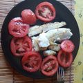 El cooksnap de Raquelilla cuando hizo Filete de merluza a la plancha con guarnición.