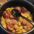 El cooksnap de Miguel Angel cuando hizo Albóndigas de pollo y queso con patatas al curry🥔🍲🍲🍲🥔.