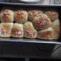 Cooksnap dari nova untuk resep Roti Sobek Oven tangkring (cuma 1 telur empuknya tahan 3 hari)