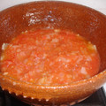 El cooksnap de Kiko cuando hizo Pulpitos encebollados.