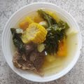 El cooksnap de Flavia Videla cuando hizo Puchero con osobuco.
