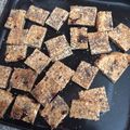 El cooksnap de acarpinello cuando hizo Barritas de plátano y avena.