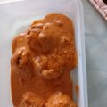 El cooksnap de Feli* cuando hizo Albóndigas de soja texturizada.