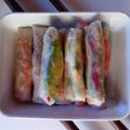 El cooksnap de Bärbel cuando hizo Rollitos de pollo y vegetales en papel de arroz.