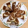 Cooksnap Mahadiah semasa beliau membuat Puding Marmar Coklat.