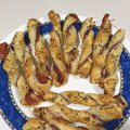 El cooksnap de calimero cuando hizo Bastones de hojaldre con jamón.