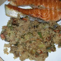 El cooksnap de Cristhian3000 cuando hizo Salmón con escabeche de cítricos y quinoa.