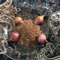 El cooksnap de Maman Farhan cuando hizo Cáscaras de cebolla deshidratadas para sazonar.