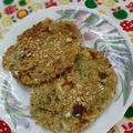 El cooksnap de Ana Maria Pisani cuando hizo Hamburguesas de Brócoli 🥦 rellenas de queso 🧀.