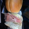El cooksnap de Yabiana cuando hizo Pebete de jamón y queso.