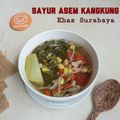 Cooksnap dari rrrsuryaaaa untuk resep Sayur Asem Kangkung Jawa Timur