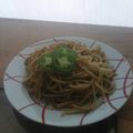 El cooksnap de Jen cuando hizo Spaghetti estilo "Nick".