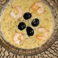 El cooksnap de Juan Antonio Iglesias cuando hizo Ensaladilla de aguacate con tomate y langostinos.