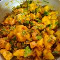Shilpa garg का कुकस्नैप जब उन्होंने लोबिया आलू सब्जी(lobiya aaloo sabji recipe in hindi) बनाया था।