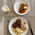 El cooksnap de Alfonso Parada cuando hizo Filete mignon en salsa de champiñones.