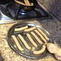 El cooksnap de Odi cuando hizo Churros Sencillos.
