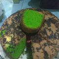 Cooksnap dari Toeti Doeloe untuk resep Bolu pandan panggang lembut (3 telur)
