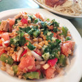 El cooksnap de davidespigaresmorales cuando hizo Ensalada de lentejas de bote fresquita y nutritiva ☀😎.