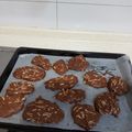 Sharon Wu 的 【影片】手工巧克力杏仁餅乾 cooksnap