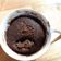 El cooksnap de emi cuando hizo Torta de chocolate en taza para microondas! Súper fácil, rápida y rica 🧉❤️.