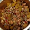 Cooksnap dari Suci Hapsari untuk resep Kentang sosis masak kecap