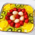 Cooksnap dari Nataya Devi untuk resep 346.Puding Ultah (toping buah)